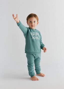 Believe in Magic Sweatshirt & Sweatpants Green