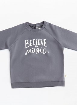 Believe in Magic Sweatshirt Siyah