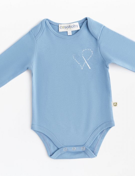 Magic Heart Onesie Body Mavi