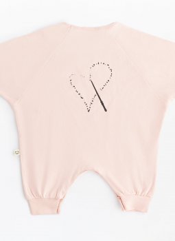 Magic Heart Playsuit Pink