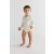 Welcome Little One Ekru Fermuarlı Tulum & Onesie Body
