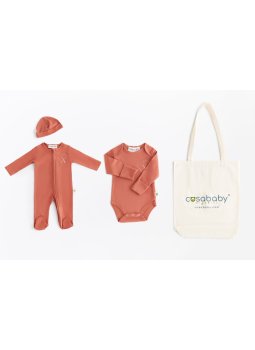 Welcome Little One Kiremit Fermuarlı Tulum & Onesie Body