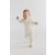 Welcome Little One Ekru Fermuarlı Tulum & Onesie Body