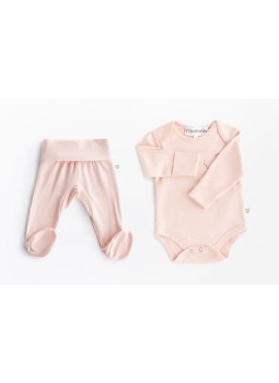 Magic Heart Onesie Body & Patikli Cozy Pants Pembe